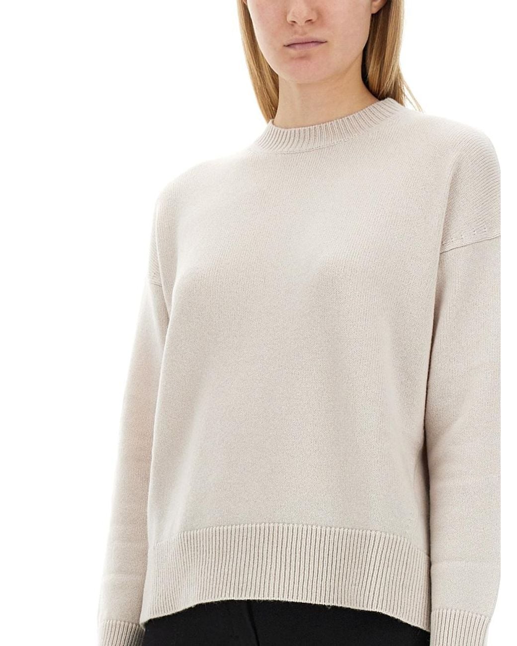 Max Mara White Knit Jumper Venice Wool Jumpers