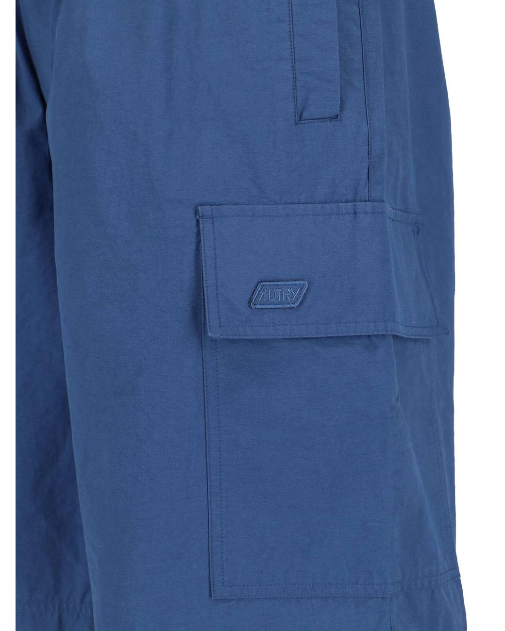 Autry Blue Trousers Cotton for men