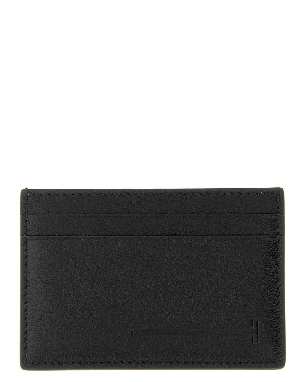 Tom Ford Black T Line Card Case