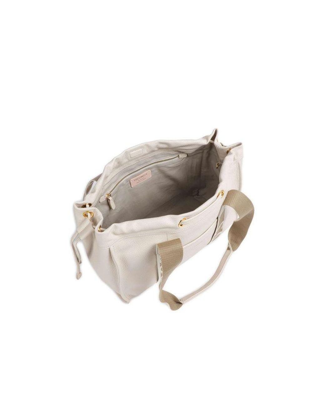 Coccinelle White 2Day Signature Handbag