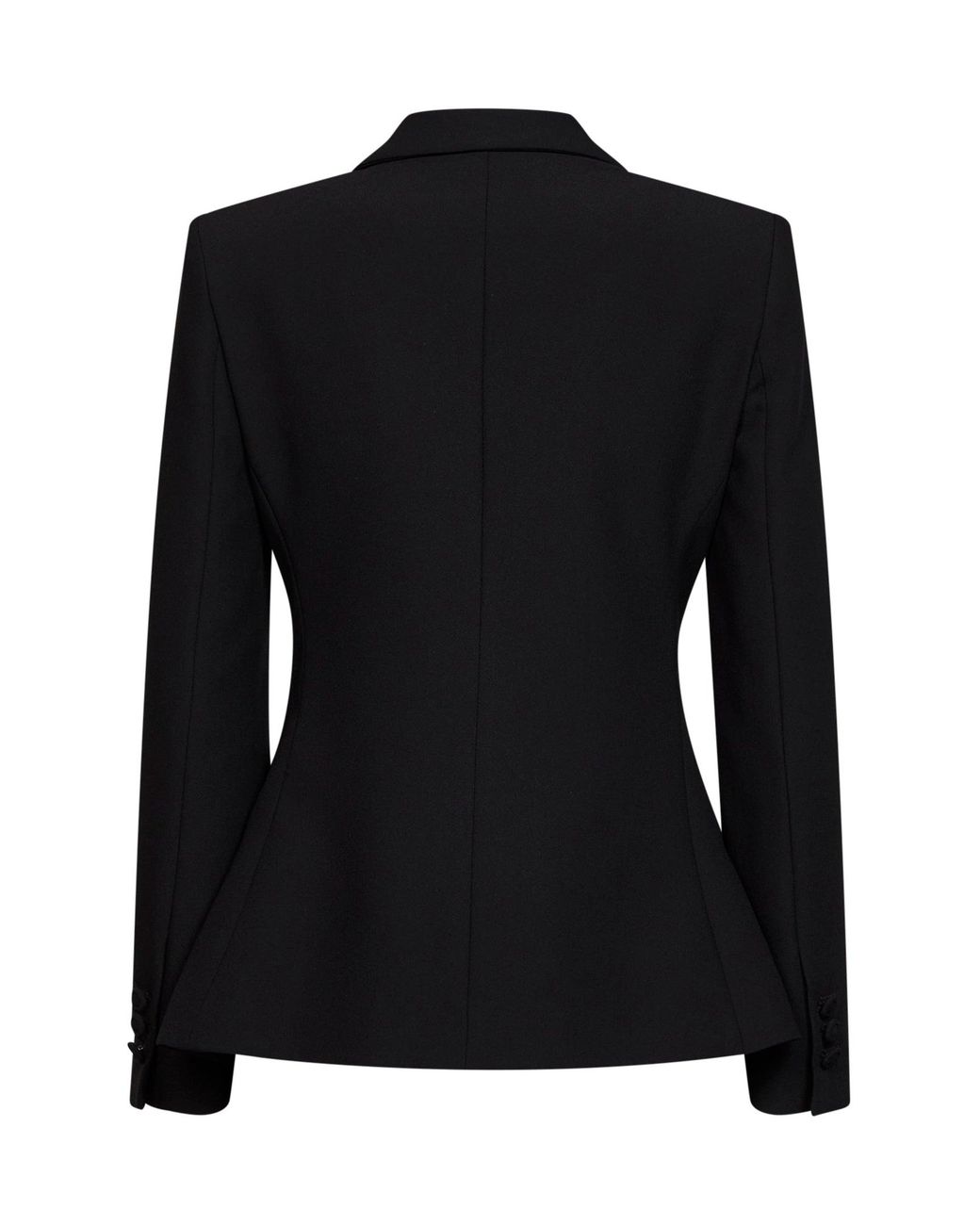 Blanca Vita Black Jacket Gregis Crêpe Polyester