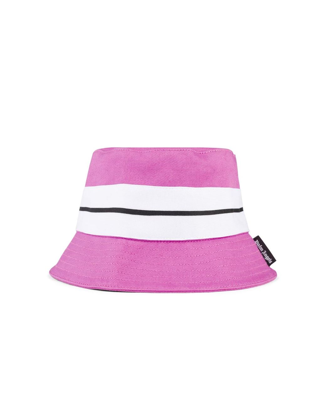 Palm Angels Purple Venice Track Logo Bucket Hat