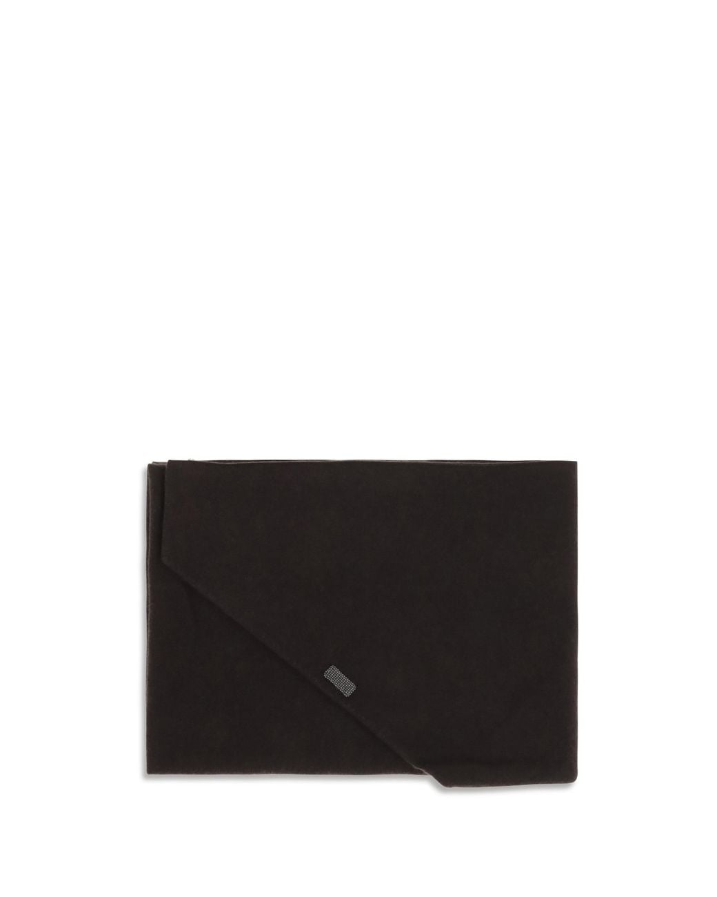 Brunello Cucinelli Black Cashmere Scarf Kashmir/Capra Hircus Scarfs