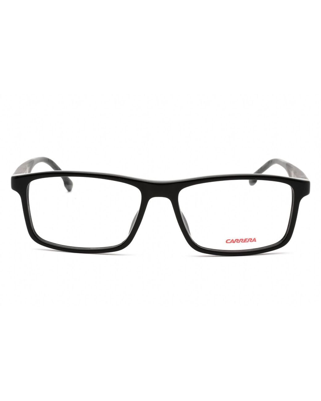 Carrera Black Carrera Carrera8865 Rectangular Metal Frame Eyeglasses
