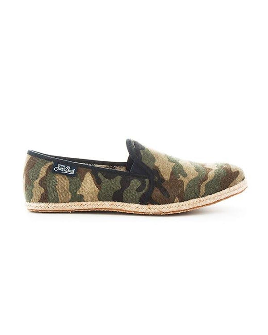 Mc2 Saint Barth Canvas Shoes Mimetic in Green for Men | Lyst