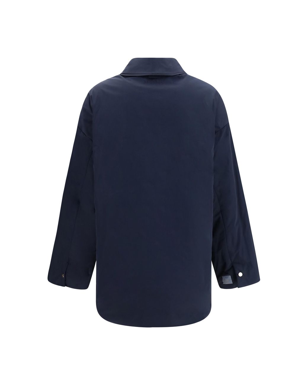 Max Mara Blue Reversible Padded Jacket Outer: Polyester Puffer