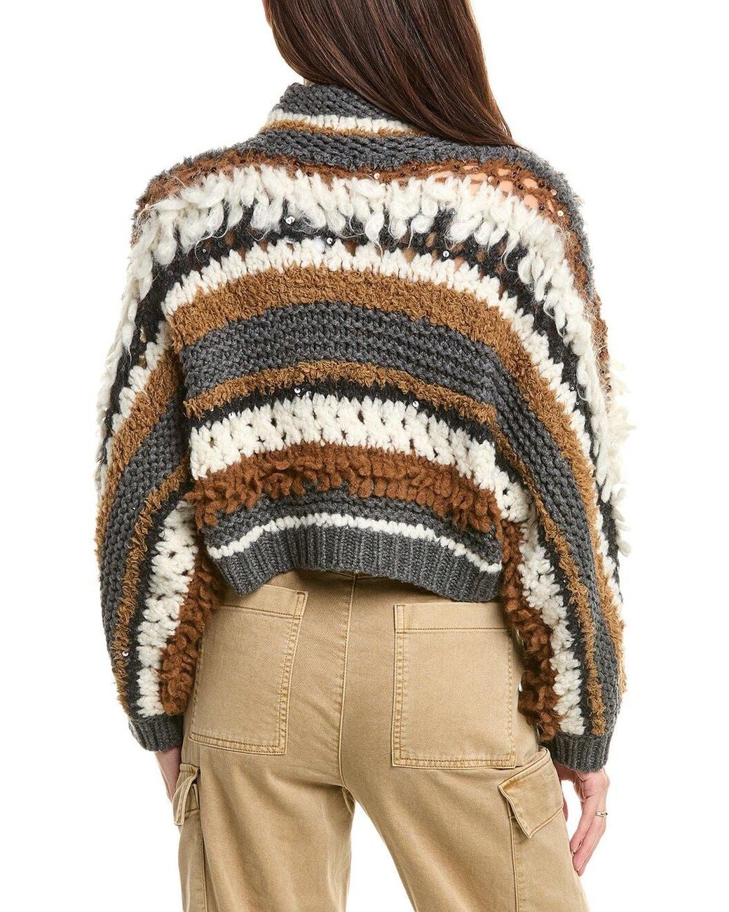 Brunello Cucinelli Natural Cashmere Sweater