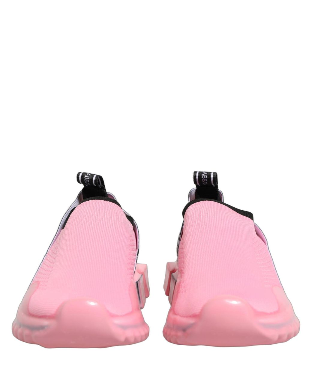 Dolce & Gabbana Pink Slip On Low Top Sorrento Sneakers Shoes