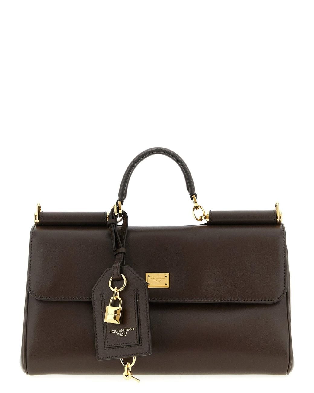 Dolce & Gabbana Black Dolce & Gabbana My Sicily Top Handle Bag