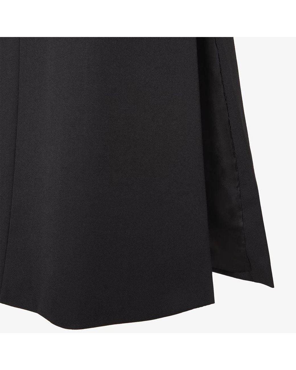 Fendi Black Fendi H26 Skirt