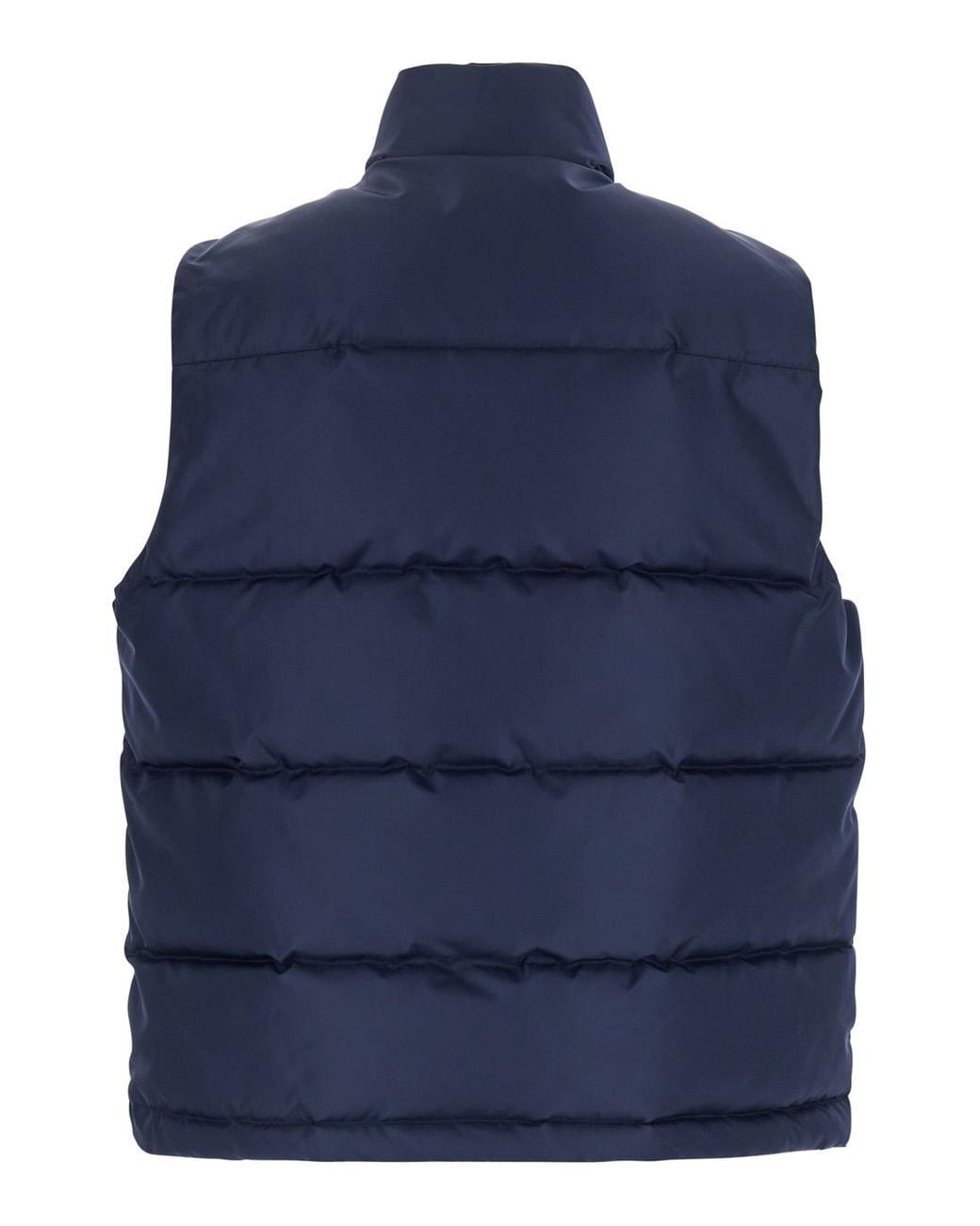 Drole de Monsieur Blue Vest Tech Fabric Padded & Down Jackets for men
