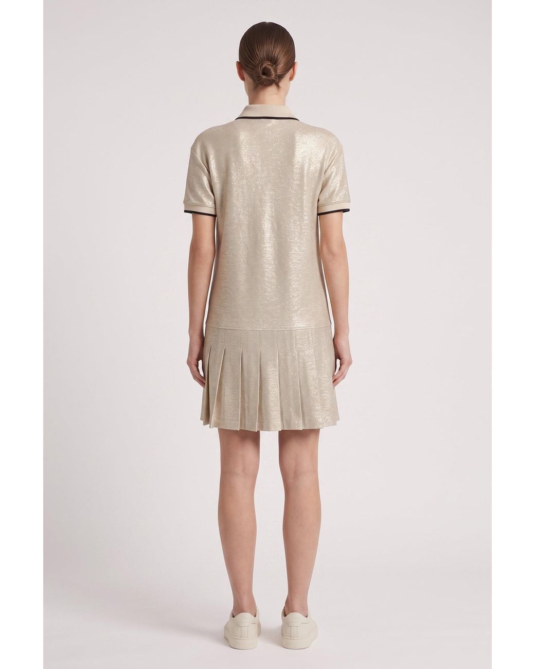 Brunello Cucinelli Natural Light Linen Blend Dress Nwt
