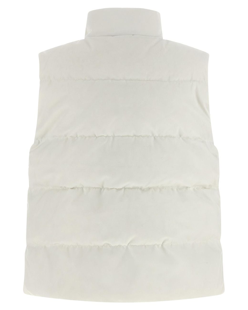 Canada Goose White Polyester Sleeveless Jacket Clothing