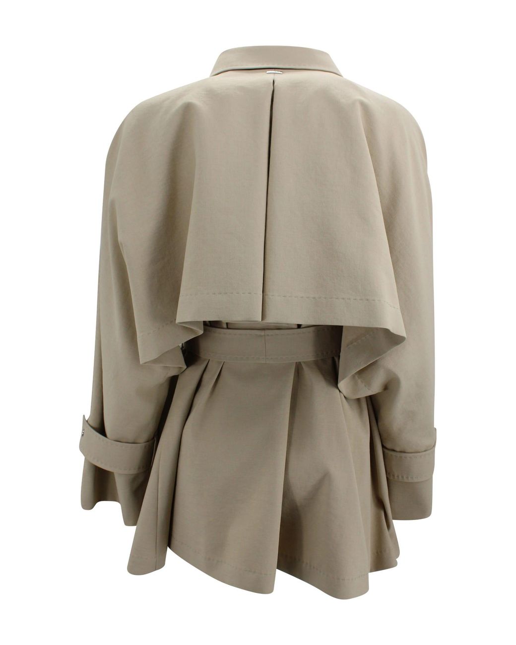 Herno Gray Jacket With Belt