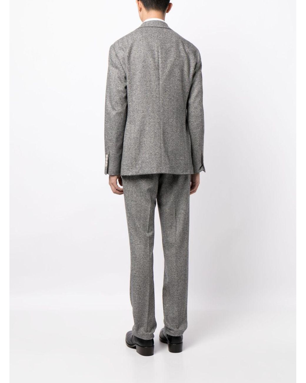 Brunello Cucinelli Gray Suit Mq423Ldwh_C002 for men