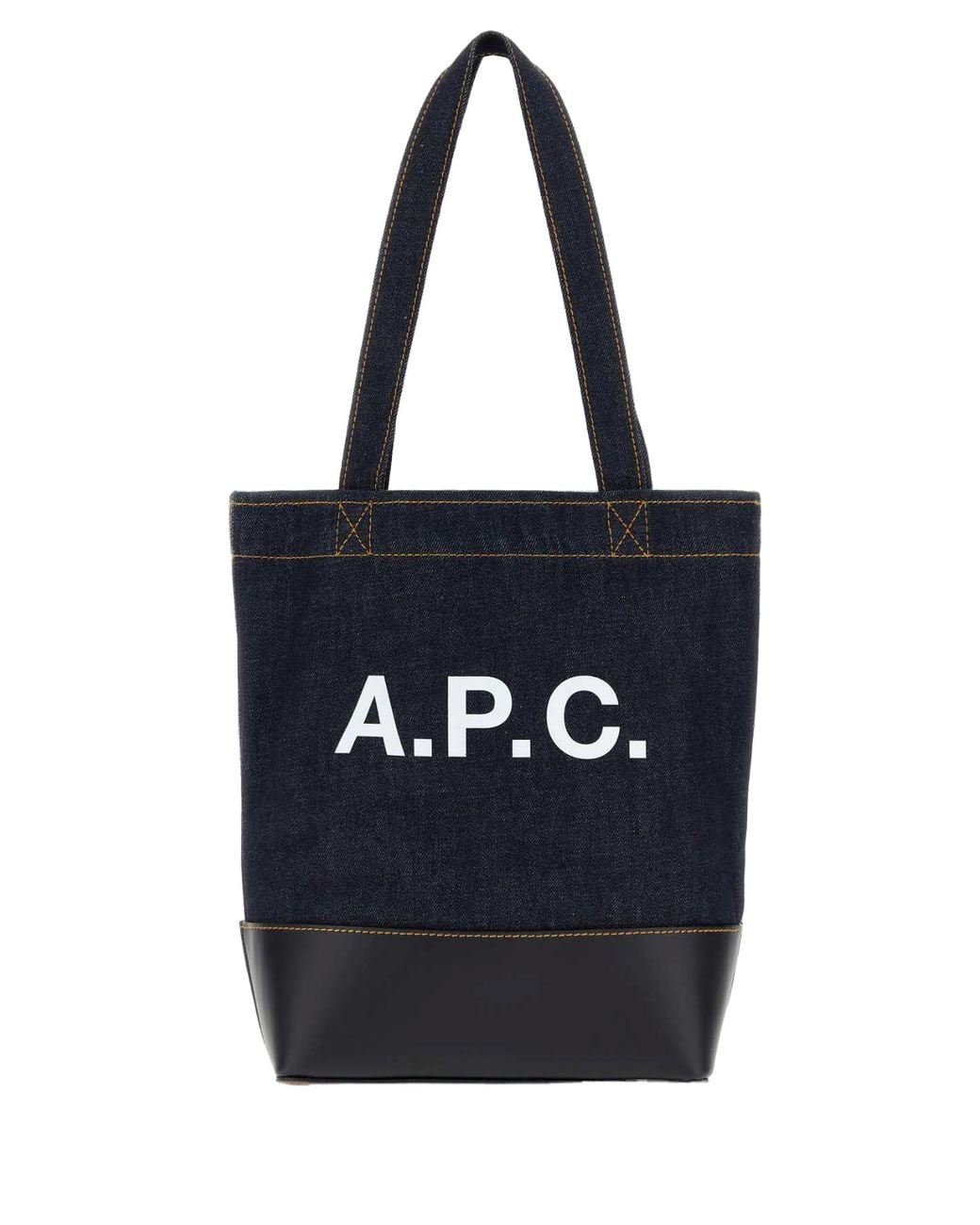 A.P.C. A.P.C. Axel Tote Bag in Black | Lyst