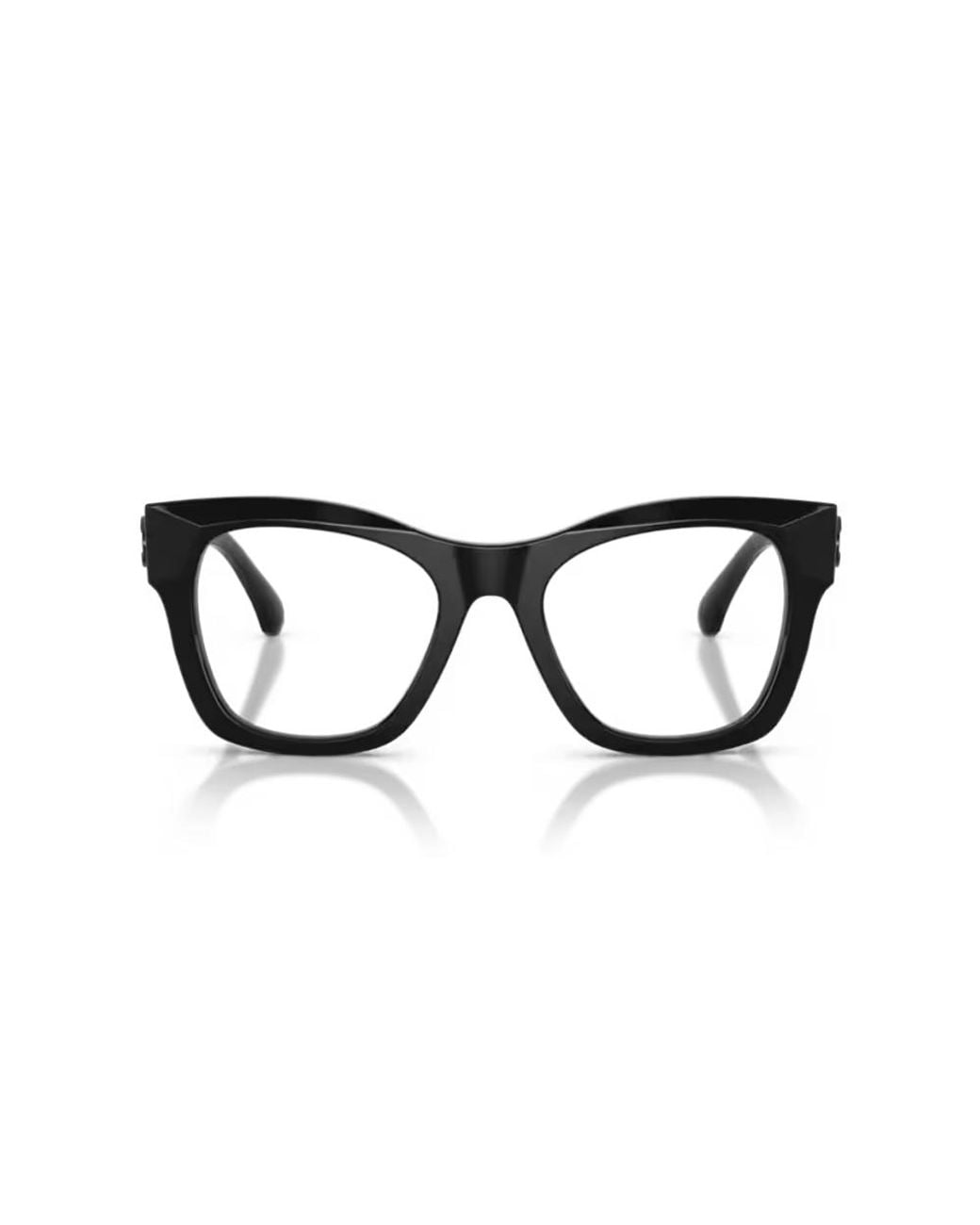 Chanel Black Chanel Eyewear Ch3498 Cat-Eye Acetate Eyeglasses