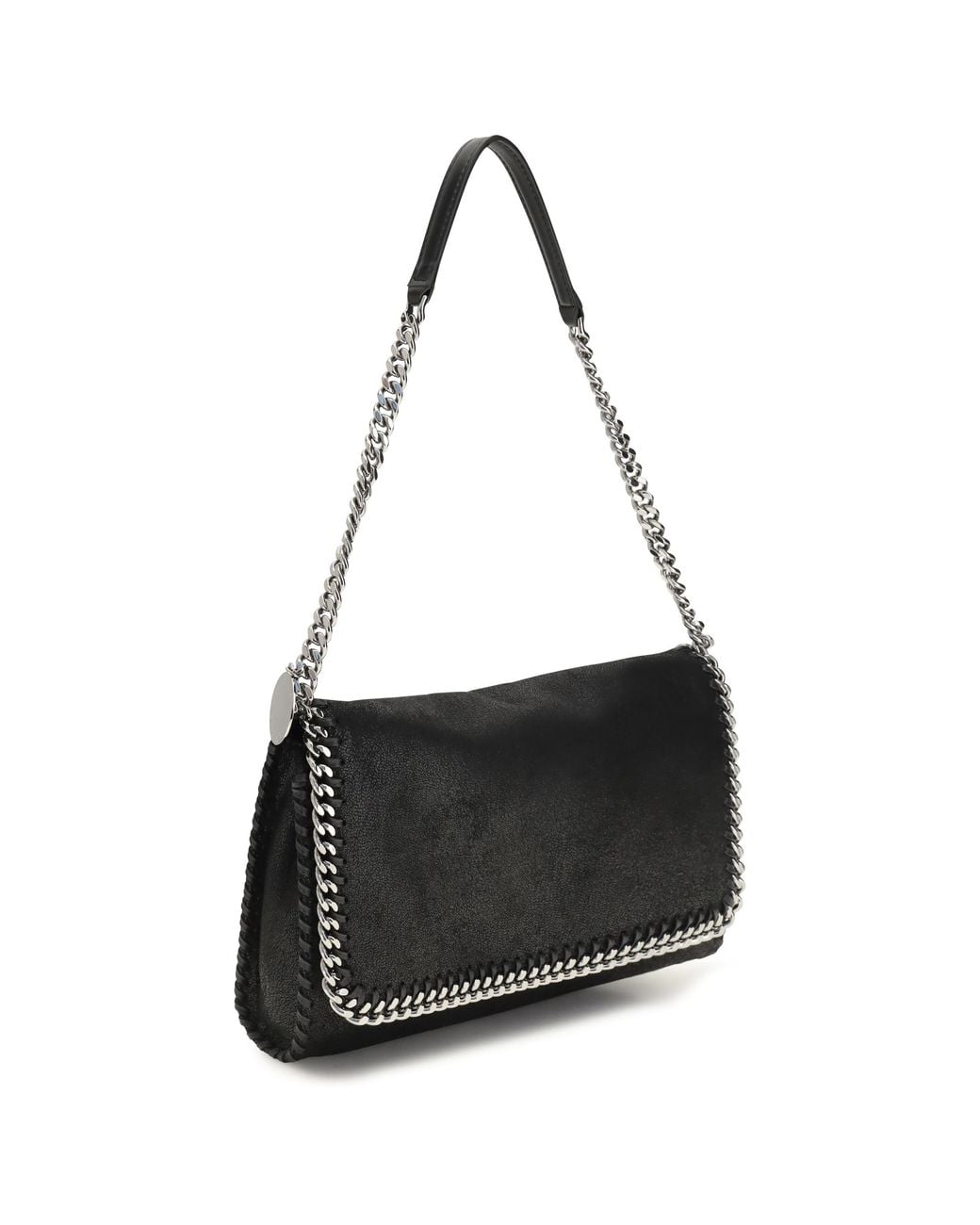 Stella McCartney Black Falabella Shoulder Bag Polyester