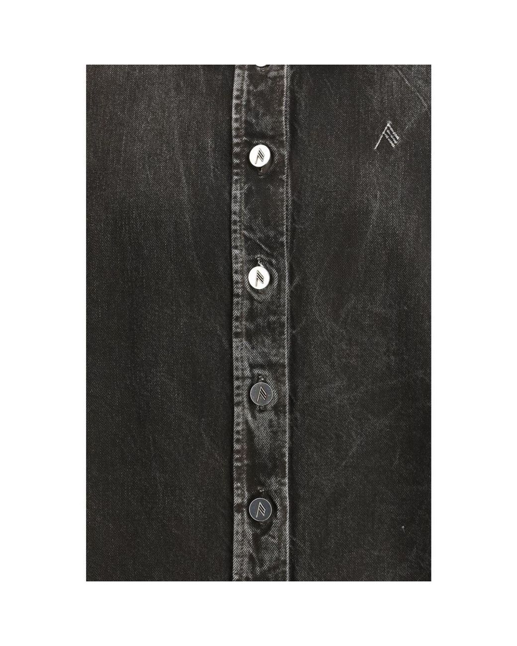 The Attico Gray Shirt