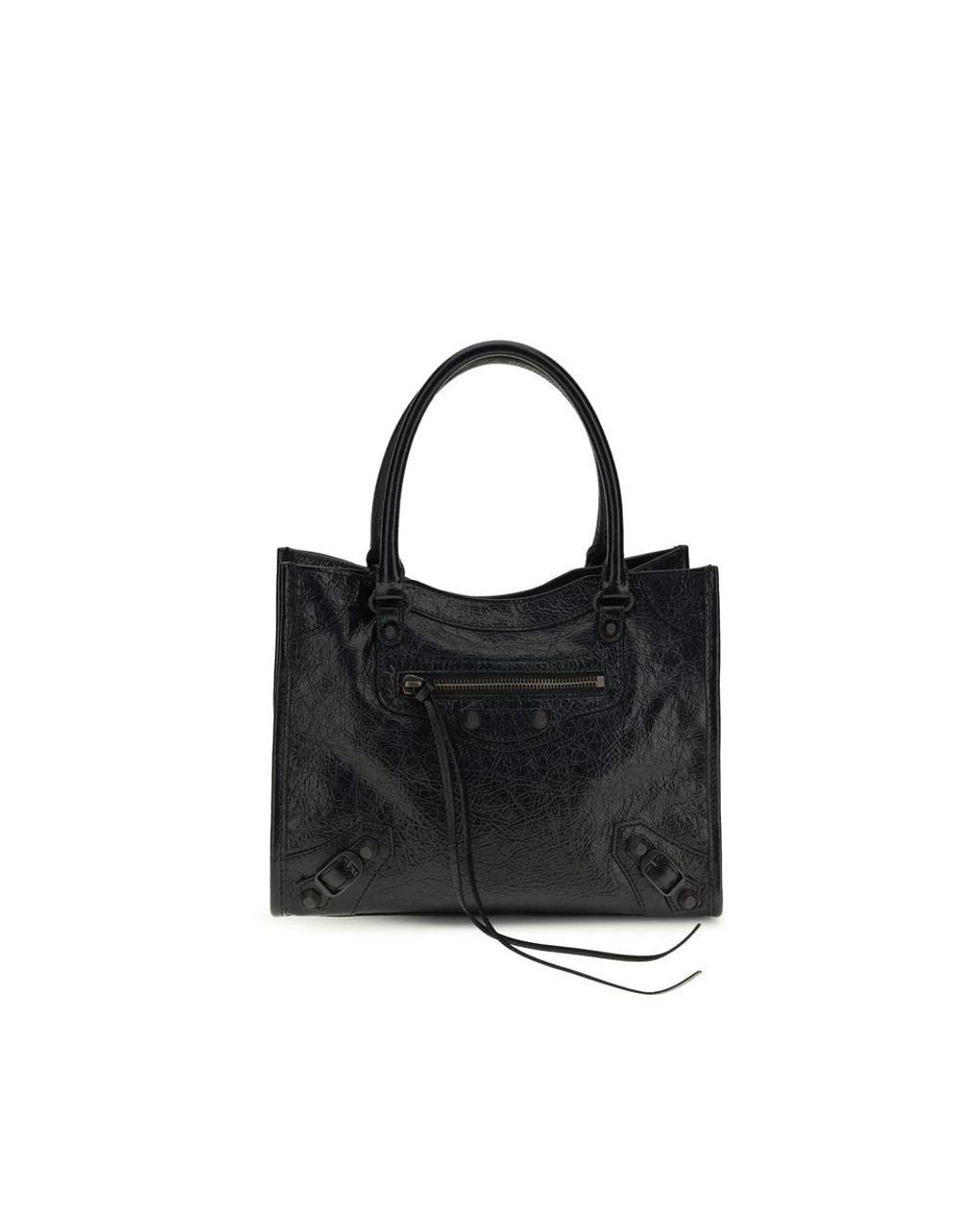 Balenciaga Black Lamb Ovis Aries Shoulder Bag