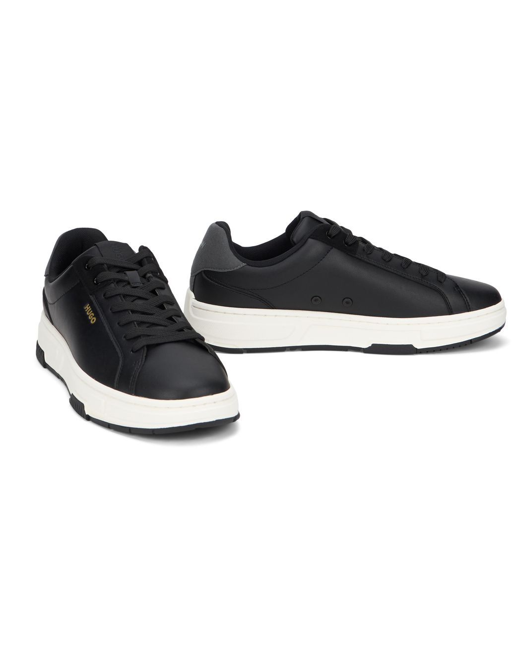 Boss Black Sneakers Eco-Leather Polyester Trainers for men