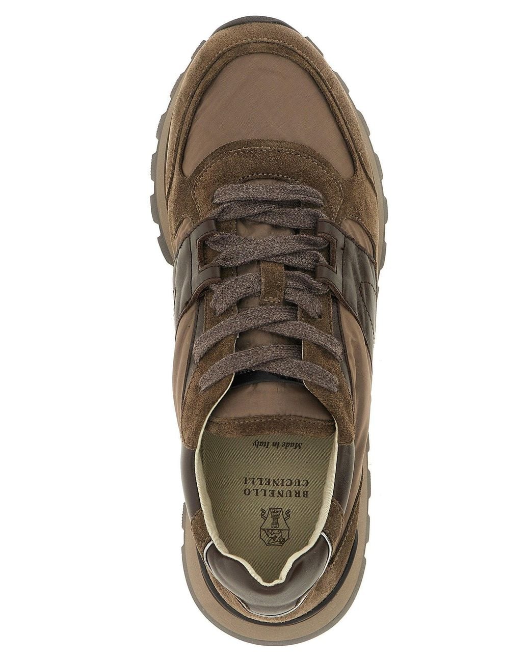 Brunello Cucinelli Brown Active Sneaker