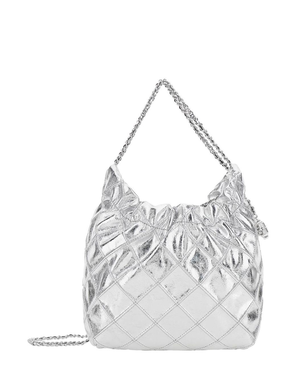 Tory Burch White Shoulder Bag Fleming Mini