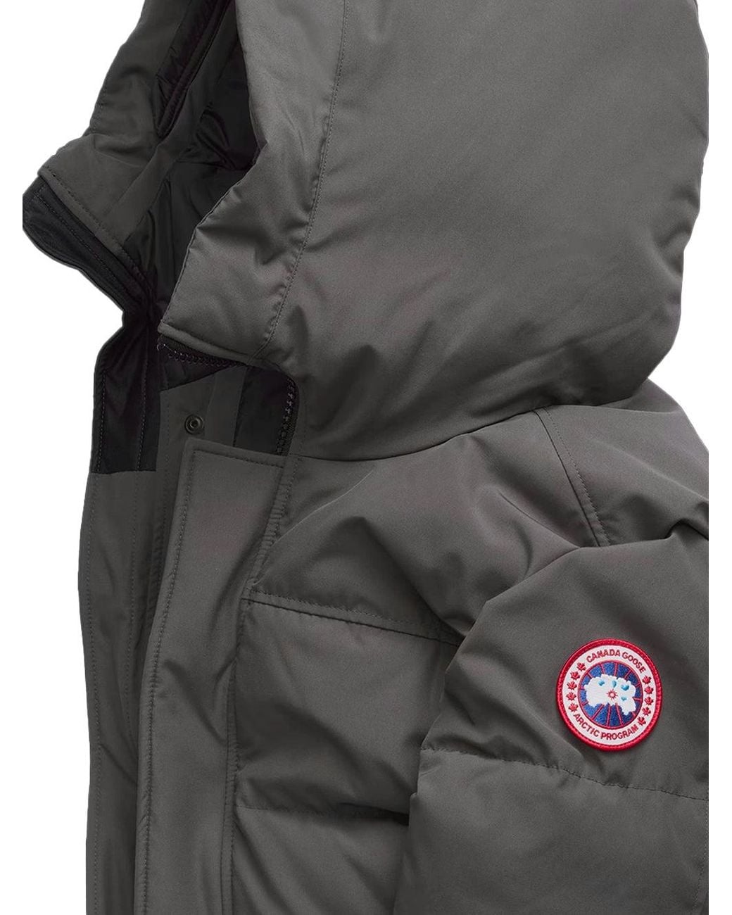 Canada Goose Gray Macmillan Parka Granite Jacket for men