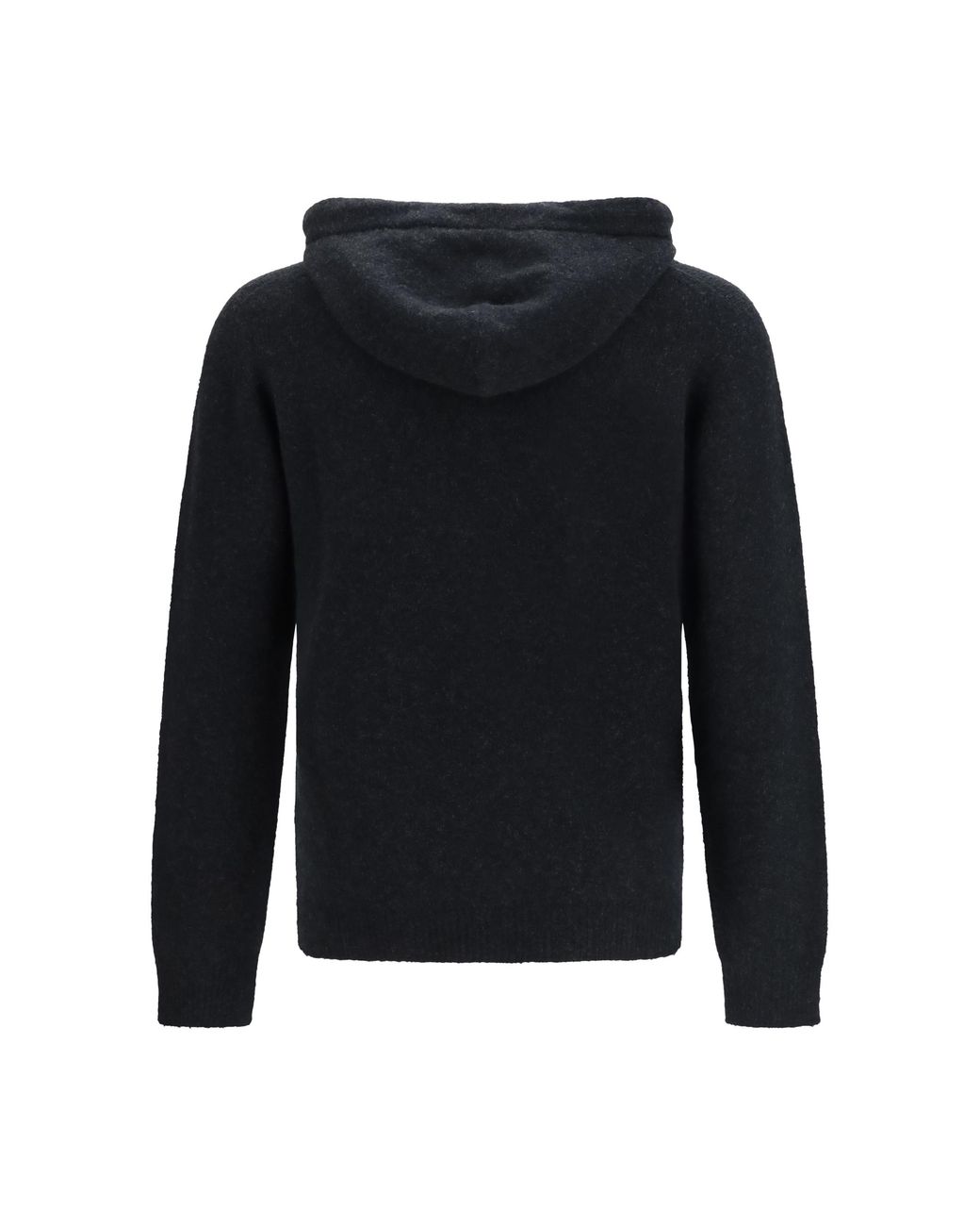 Roberto Collina Blue Hooded Sweater for men