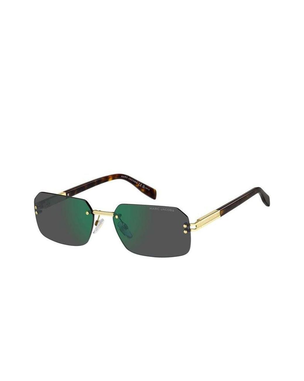 Marc Jacobs Green Sunglasses Metal (Other) Eyewear