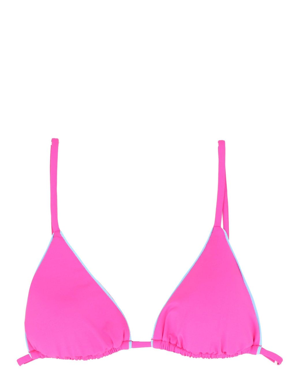 Mc2 Saint Barth Janet Bikini Top in Pink | Lyst