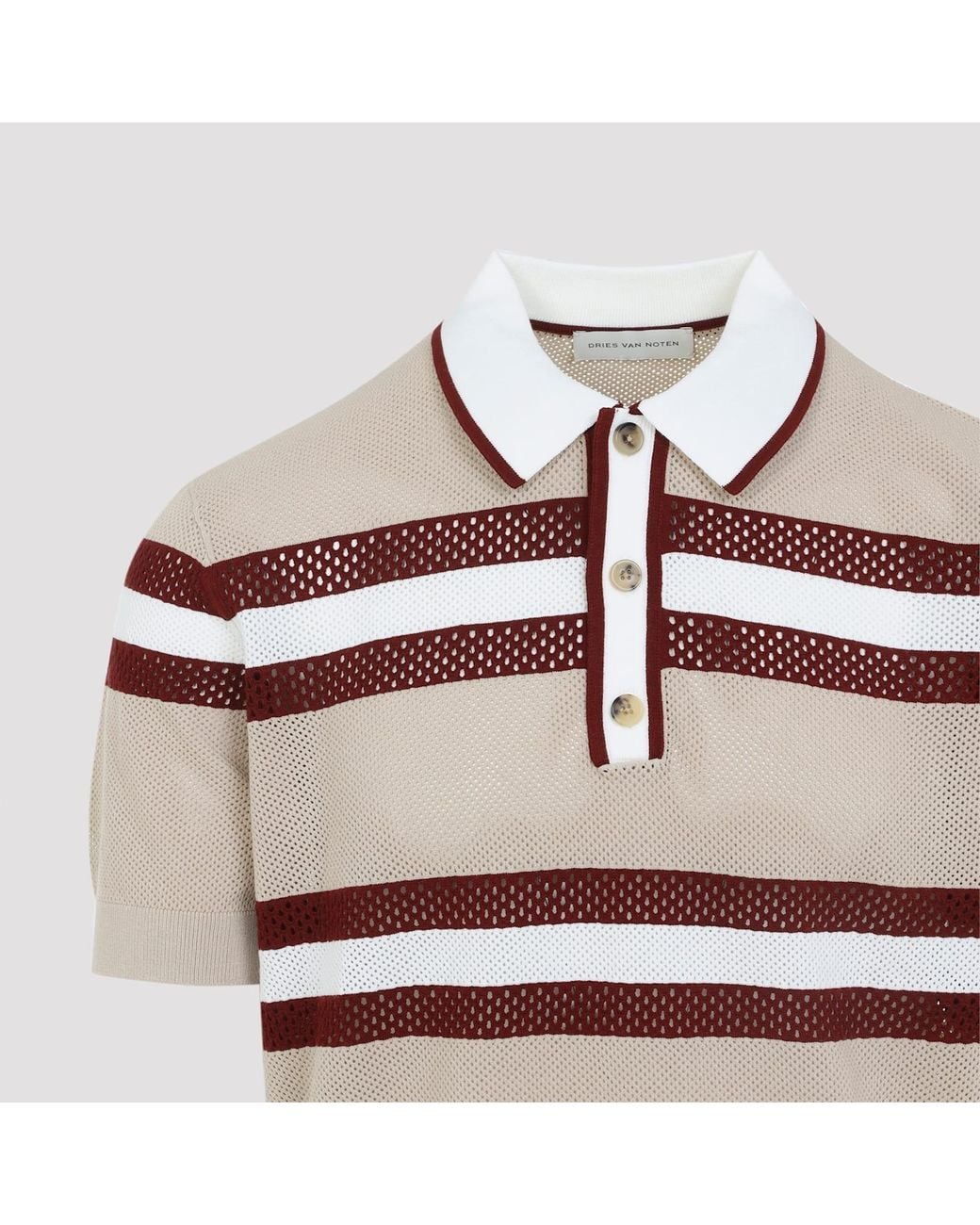 Dries Van Noten Natural Polo for men