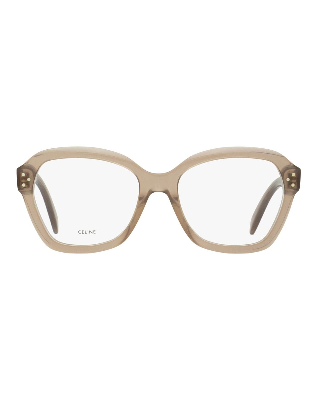 Céline Black Geometric Butterfly Eyeglasses Cl50100I 045 Transparent- 54Mm/ Plastic (Acetate)