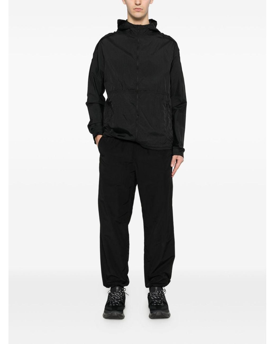 Y-3 Black Nylon Blouson Jacket for men