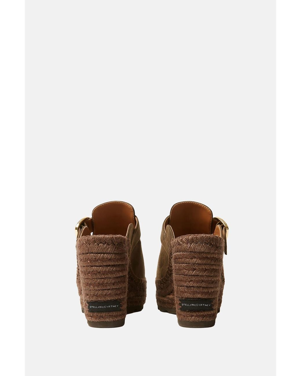 Stella McCartney Brown Suede Gaia Clog