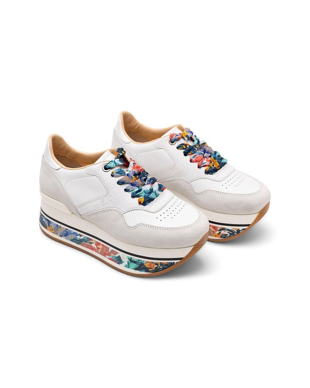 Hogan White H427 Maxi Sneakers Hxw4270Bg80Kjj133A