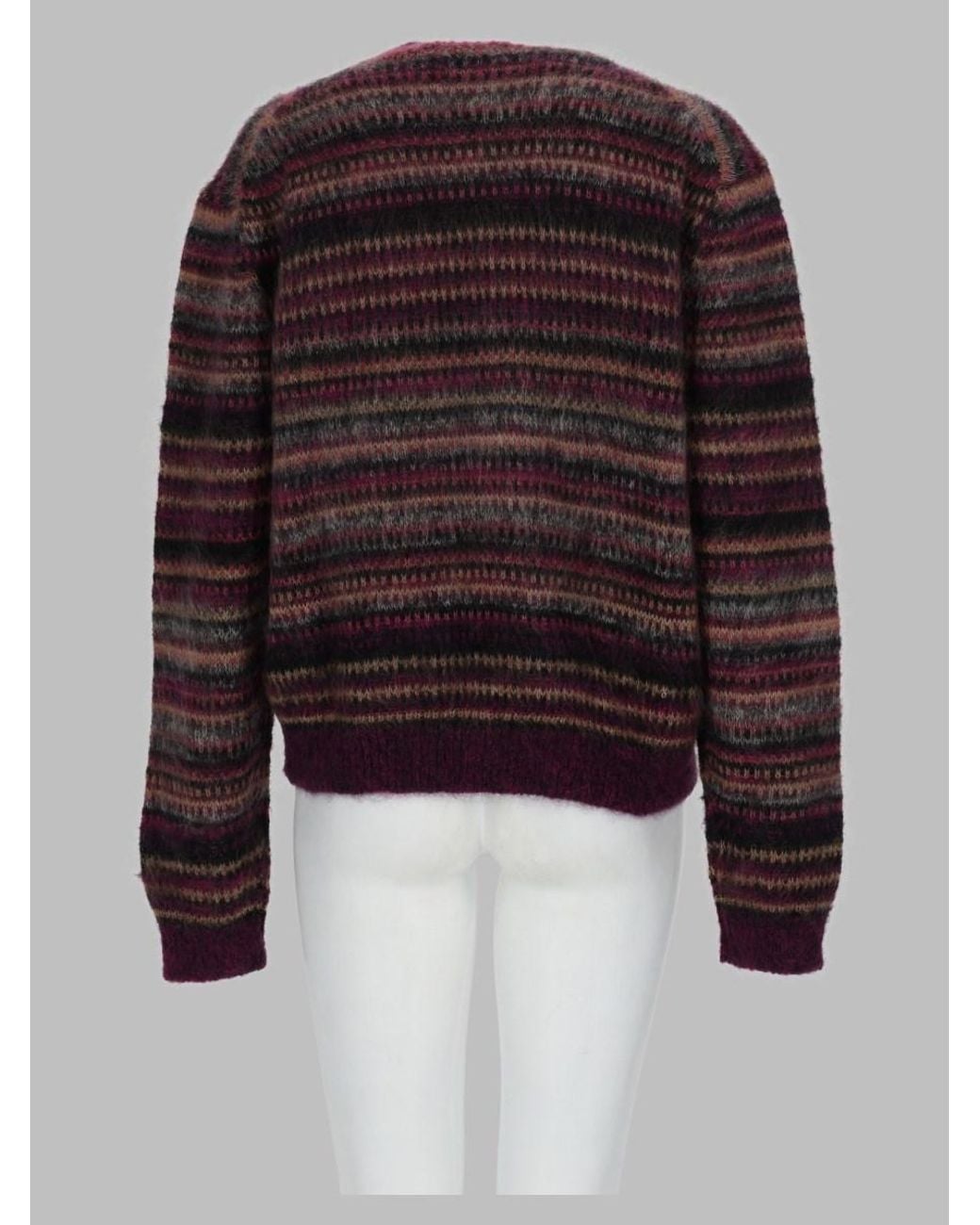 Isabel Marant Multicolor Knit Jumper Morine Mohair Sweater