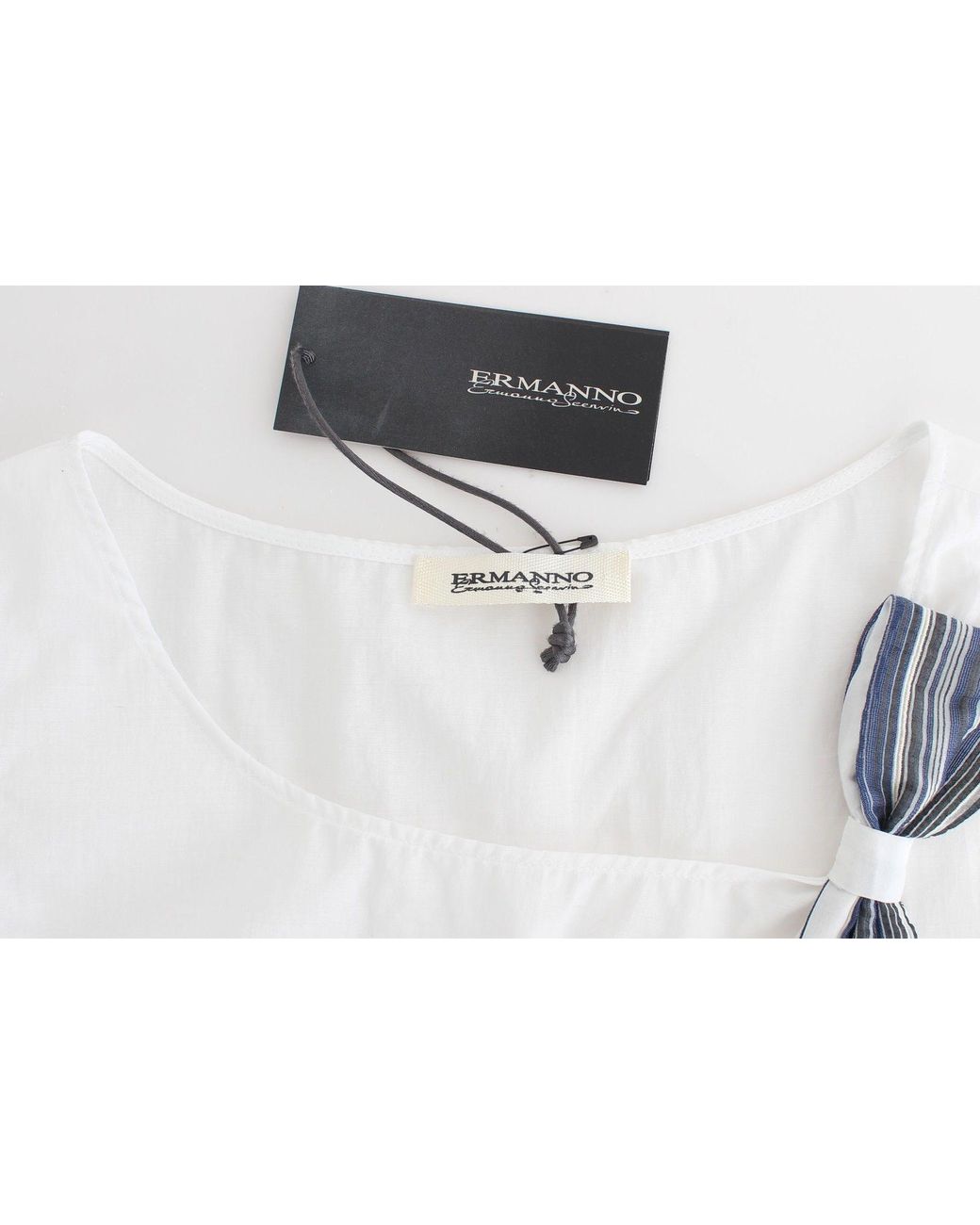 Ermanno Scervino Gray Top Blouse Tank Shirt Sleeveless