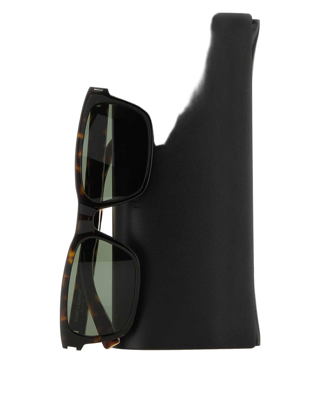 Saint Laurent Black Printed Acetate Sl 662 Sunglasses for men