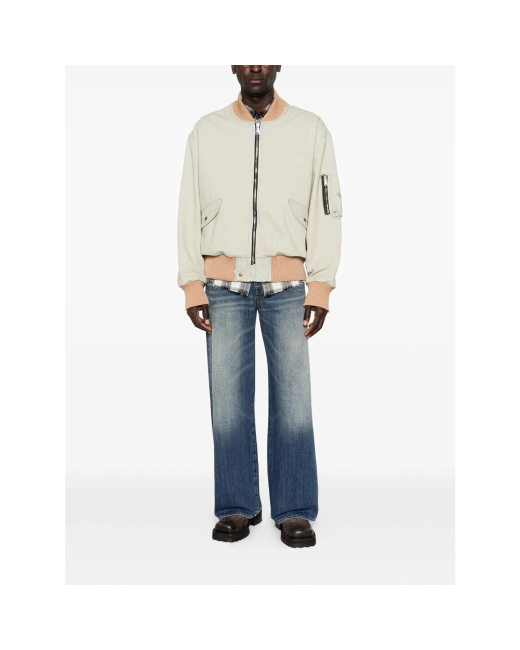 Vivienne Westwood Natural Bomber Jackets for men