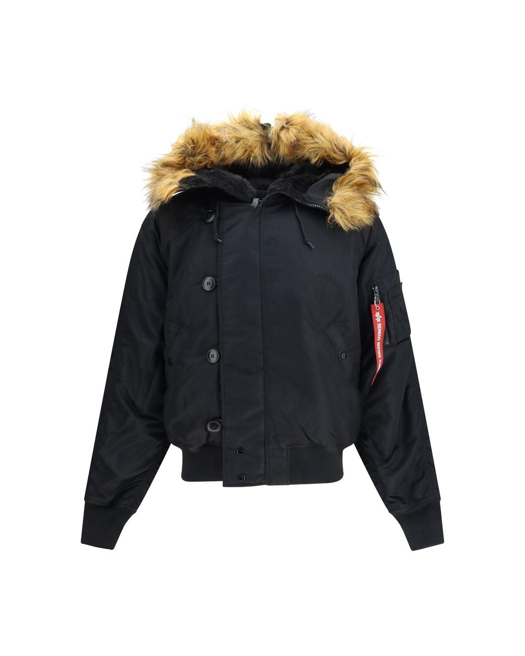 Alpha Industries Blue Alpha Industries Down Jacket for men