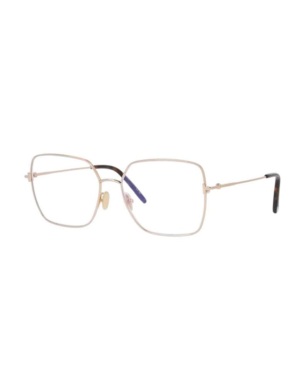 Tom Ford White Frame And Lens Eyeglasses