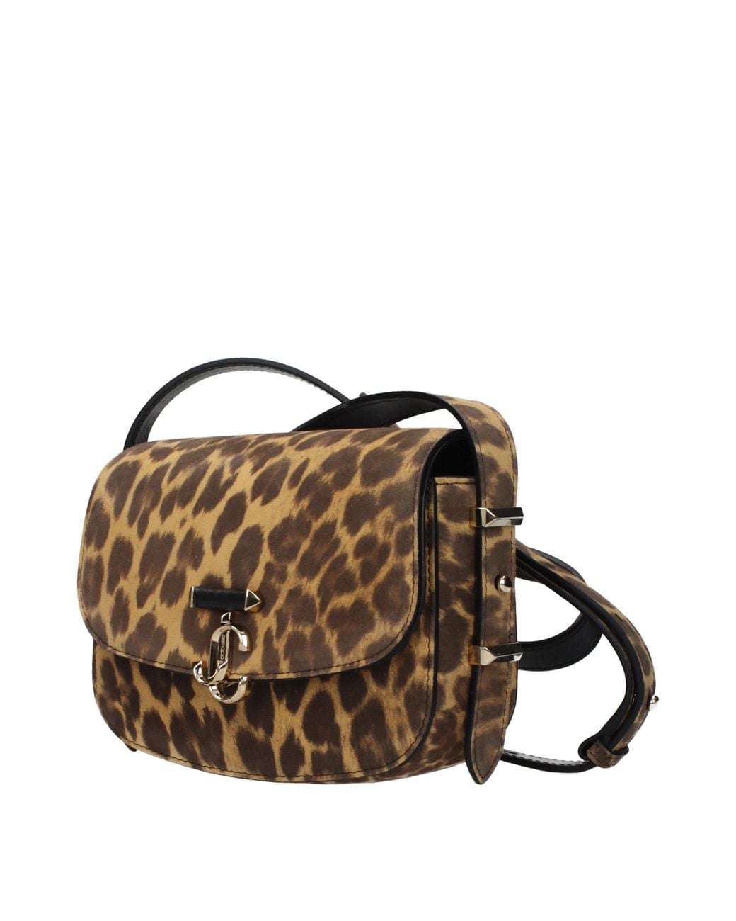 Jimmy Choo Brown Crossbody Bags Suede