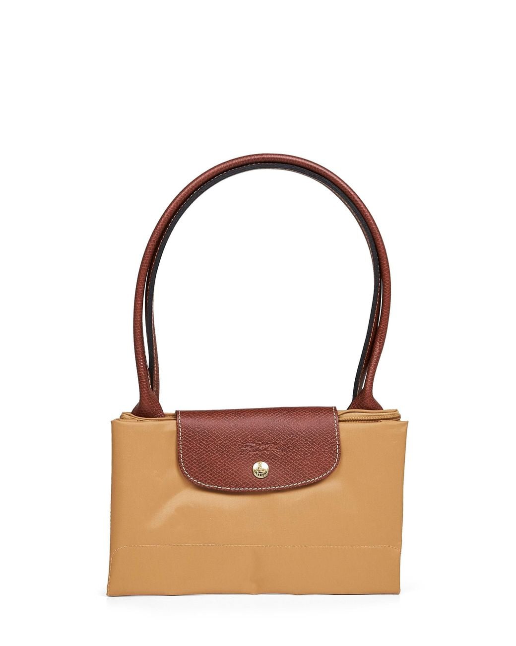 Longchamp Natural Shoulder Bag Le Pliage L Polyamide