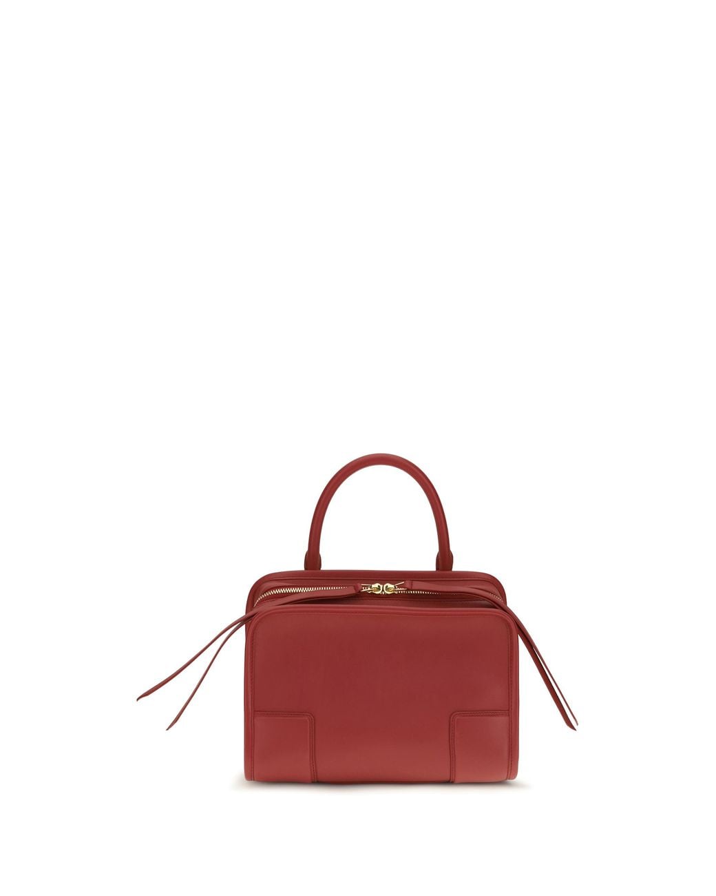 Loewe Red Handbag Small Amazona 180 Calf Leather Bag
