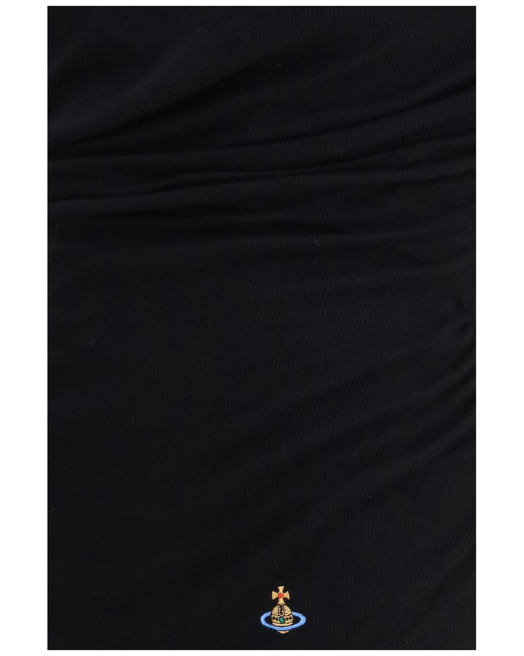 Vivienne Westwood Black Ginnie Jersey Top Viscose