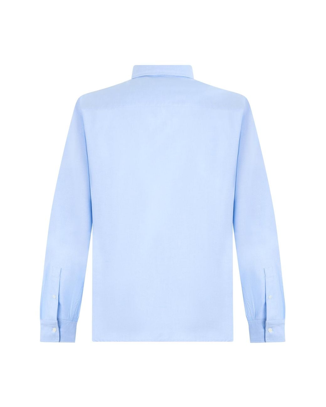 Maison Kitsuné Blue Long-Sleeved Shirt Cotton for men