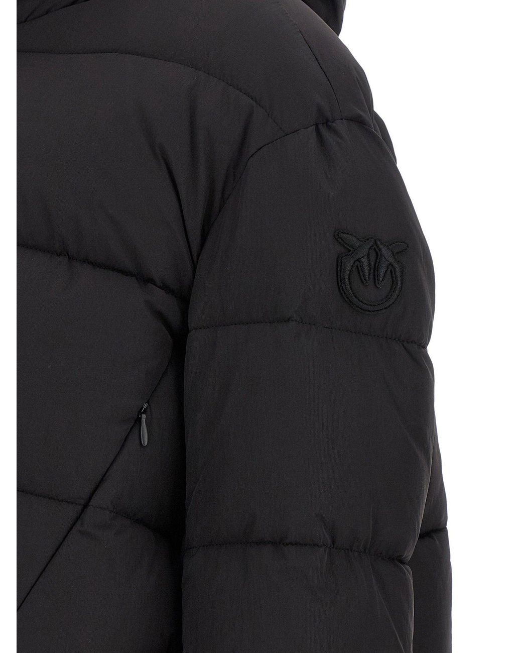 Pinko Black Down Jacket