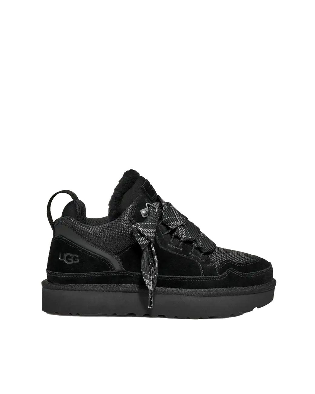 Ugg Black Lowmel Sneakers Leather