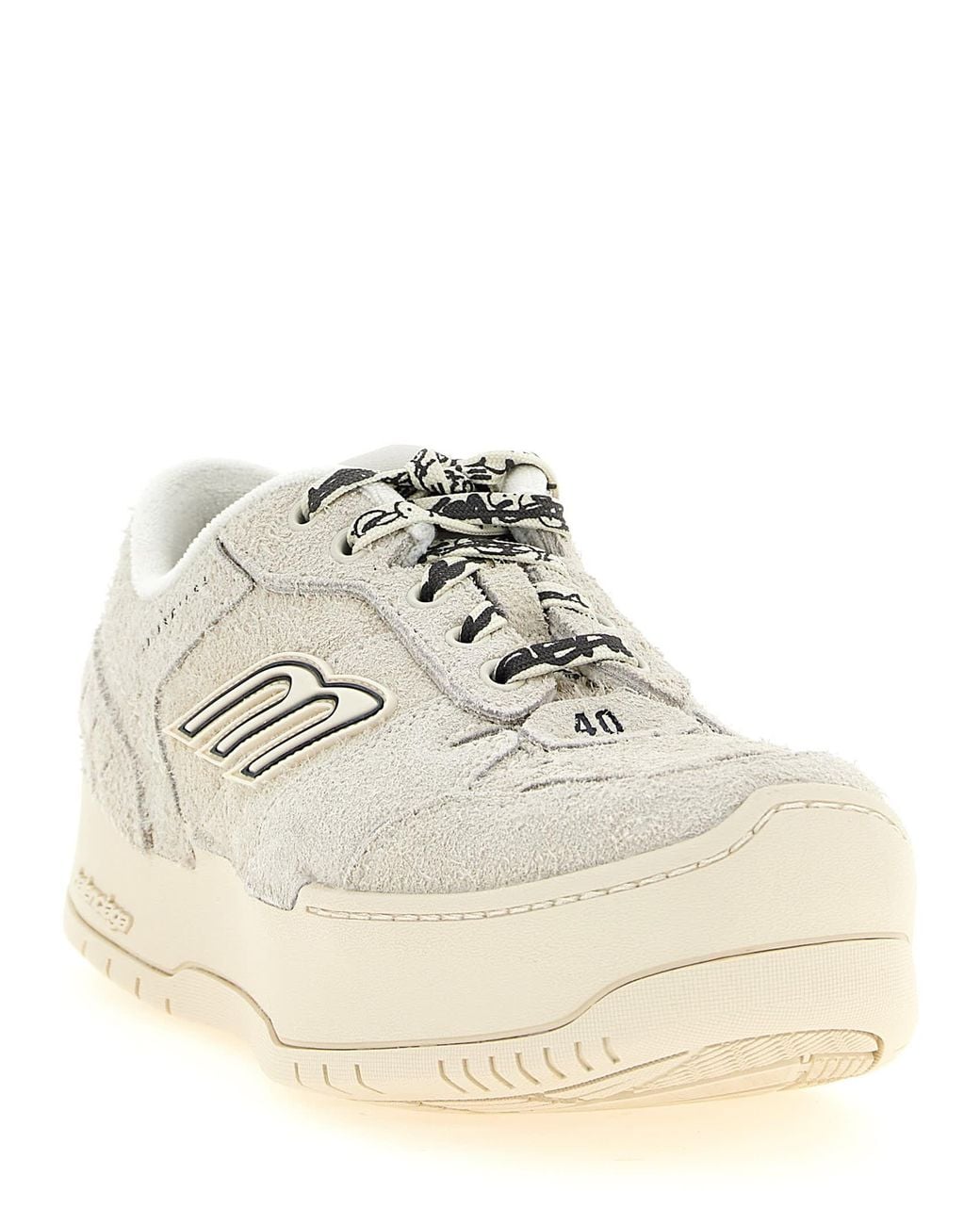 Balenciaga White 'Hamptons' Sneakers